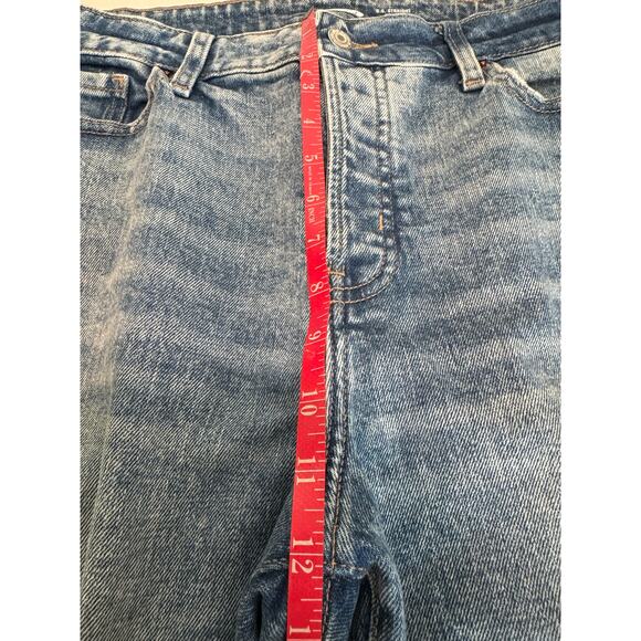 Old Navy O.G. Straight High-Rise Jeans Size 14 - Picture 4 of 6